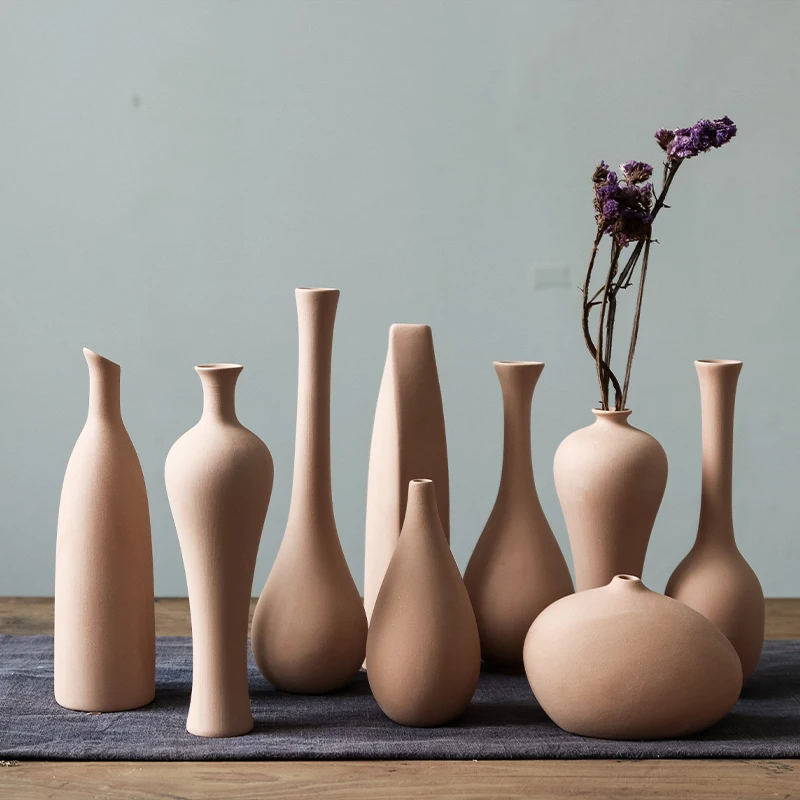 

Vase Ceramic Nordic Home Decor Modren Simple Flower Pot Living Room Decoration